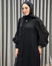 siyah 0061 essahra layan elbise 2