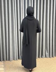 siyah 0025 essahra nurem elbise 4