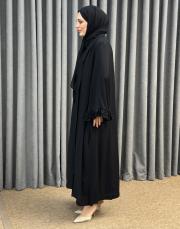 siyah 0110 essahra lavin elbise 3