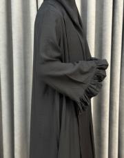 siyah 0110 essahra lavin elbise 6