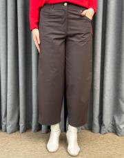 kahve sz 5657 sentez lastikli mom pantolon