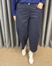 lacivert sz 5657 sentez lastikli mom pantolon