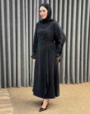 siyah 27k 2042 nuss elbise