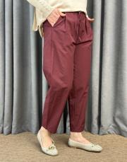 bordo 1955 merwish basic pop pantolon 2