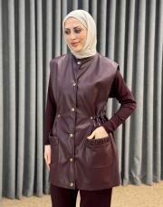 bordo 1930 merwish moil yelek