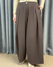 kahve 1951 merwish winter  basic pantolon