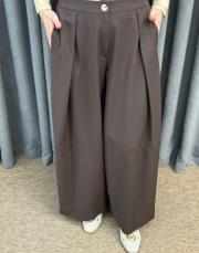 kahve 1951 merwish winter  basic pantolon 3