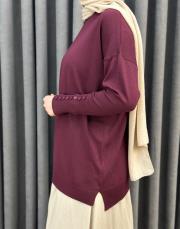 bordo 1913 merwish basic triko tunik 4