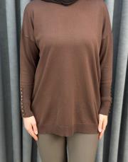 kahve 1913 merwish basic triko tunik 4