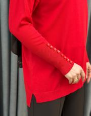 kırmızı 1913 merwish basic triko tunik 5