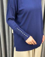lacivert 1913 merwish basic triko tunik 5