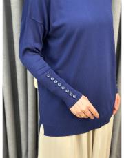lacivert 1913 merwish basic triko tunik 6