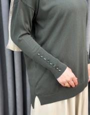 yeşil 1913 merwish basic triko tunik 6