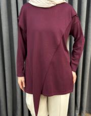 bordo 1924 merwish doha triko tunik 4