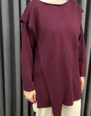 bordo 1924 merwish doha triko tunik 5