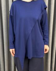 lacivert 1924 merwish doha triko tunik 5