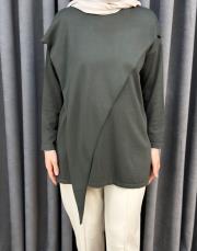 yeşil 1924 merwish doha triko tunik 4