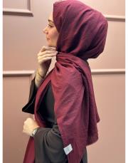 bordo 2619 merwish soft şal