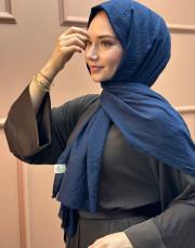 lacivert 2619 merwish soft şal