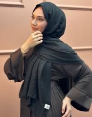 siyah 2619 merwish soft şal