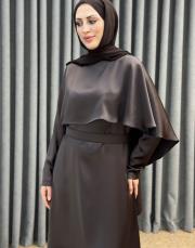 kahve 27k 2043 nuss elbise