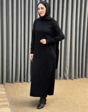 siyah 27k 803 nuss elbise
