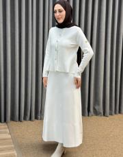 ekru 5432 missemramiss peplum hırka 2