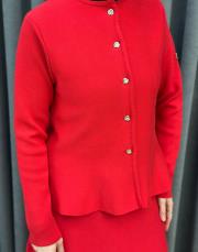 kırmızı 5432 missemramiss peplum hırka 4