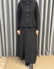 siyah 5432 missemramiss peplum hırka 3