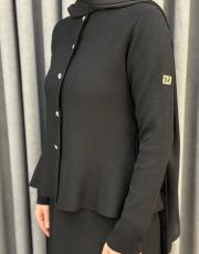 siyah 5432 missemramiss peplum hırka 5