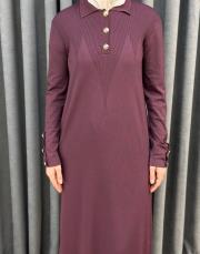 bordo 27k 801 nuss elbise 4