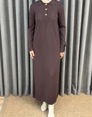 kahve 27k 801 nuss elbise 4