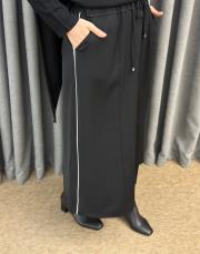 siyah sz 5803 sentez pure yanı biyeli etek 2