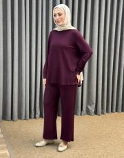 bordo 5453 missemramiss ipek pamuk takım