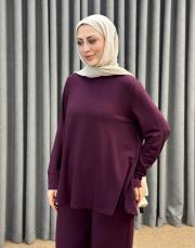 bordo 5453 missemramiss ipek pamuk takım 2