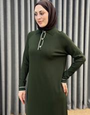 haki 27k 802 nuss elbise 2