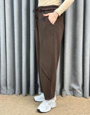 kahve sz 5686 sentez chery örme pantolon 3