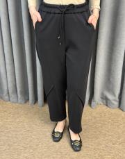 siyah sz 5686 sentez chery örme pantolon 4