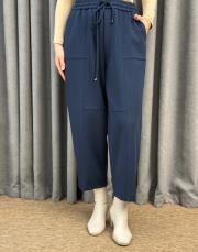 lacivert sz 5680 sentez streç havuç paçalı pantolon