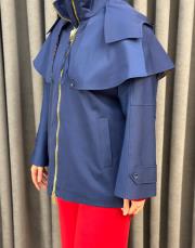 lacivert 5476 missemramiss luna cape astarlı ceket 3