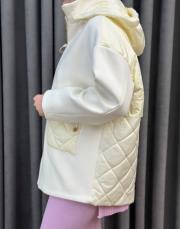 ekru 5473 missemramiss pearl zip ceket 4