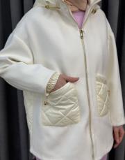 ekru 5473 missemramiss pearl zip ceket 6