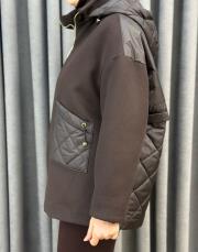 kahve 5473 missemramiss pearl zip ceket 5