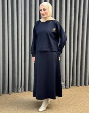 lacivert 5564 missemramiss scuba etekli takım