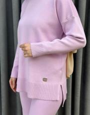 pembe 5433 missemramiss basic triko sweatshırt 4