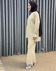 bej 5433 missemramiss basic triko sweatshırt 5