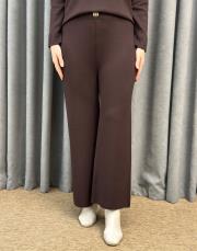 kahve 5434 missemramiss basic triko pantolon