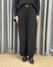 siyah 5434 missemramiss basic triko pantolon 2