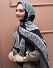 siyah 5561 missemramiss signature krep ipek şal 2