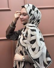 kahve 5560 missemramiss loope krep şal 2